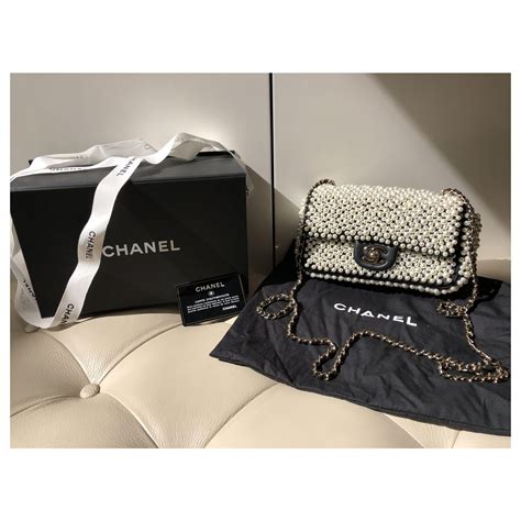 chanel limited edition pearl bag|Chanel it bag 2020.